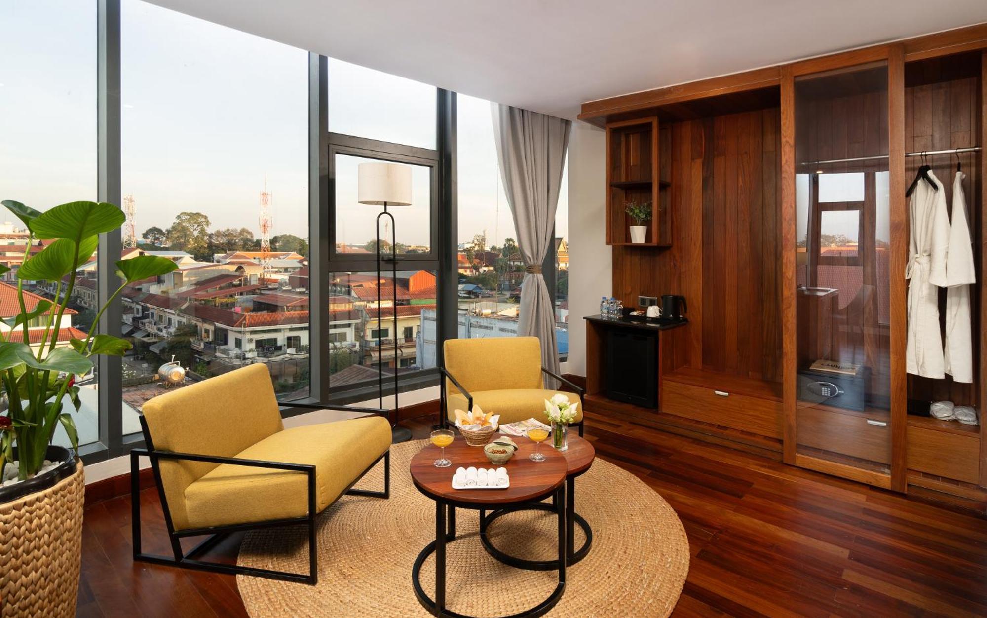 Koulen Central Hotel Сием Реап Екстериор снимка